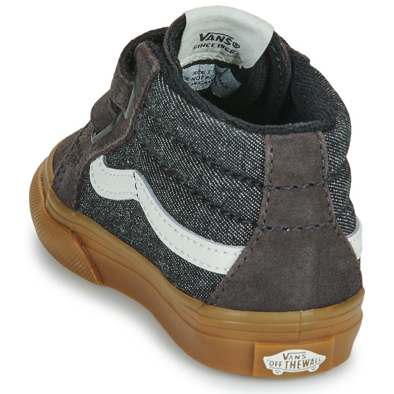 Vans SK8-Mid Reissue V Nero Sneakers Bambino - 5