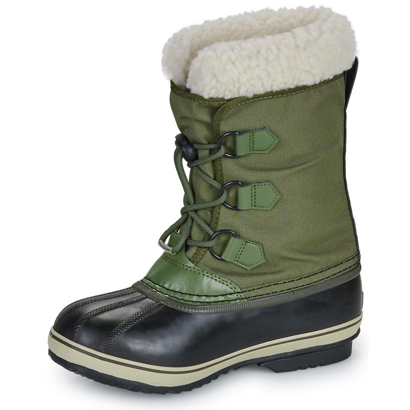 Sorel YOOT PAC NYLON WP Kaki Scarpe da neve Bambino - 4