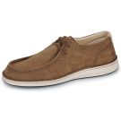 BIRKENSTOCK Pasadena Suede / Black / Tea / Regular Brown Derby Men - 4