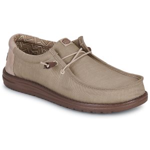 Scarpe uomo HEYDUDE  WALLY STRETCH CANVAS BLOCK  Beige HEYDUDE 198410193860
