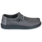 HEYDUDE  WALLY STRETCH CANVAS BLOCK  Grigio Derby Uomo - 2