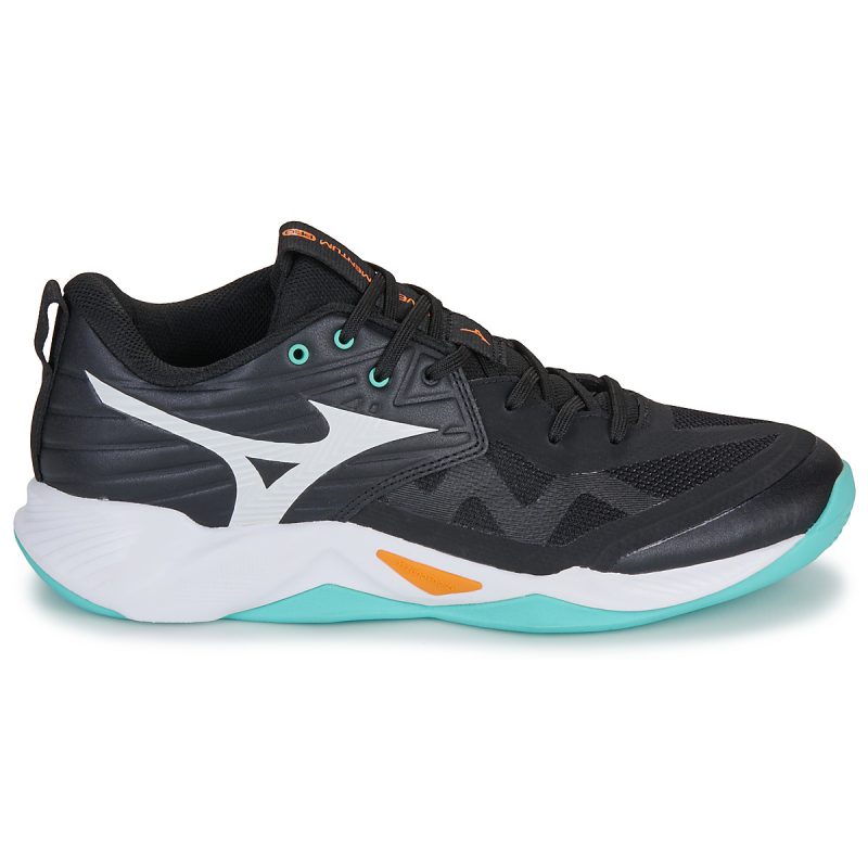 Mizuno WAVE MOMENTUM PRO Nero - Scarpe da sport Uomo - 2