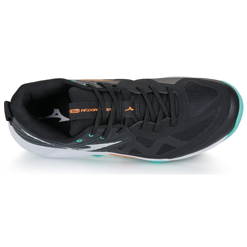 Mizuno WAVE MOMENTUM PRO Nero - Scarpe da sport Uomo - 6
