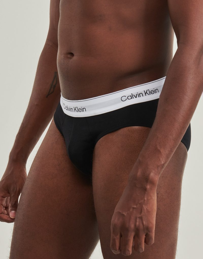Slip  Calvin Klein Jeans  HIP BRIEF 3PK X3  Nero -  Slip Uomo - 3