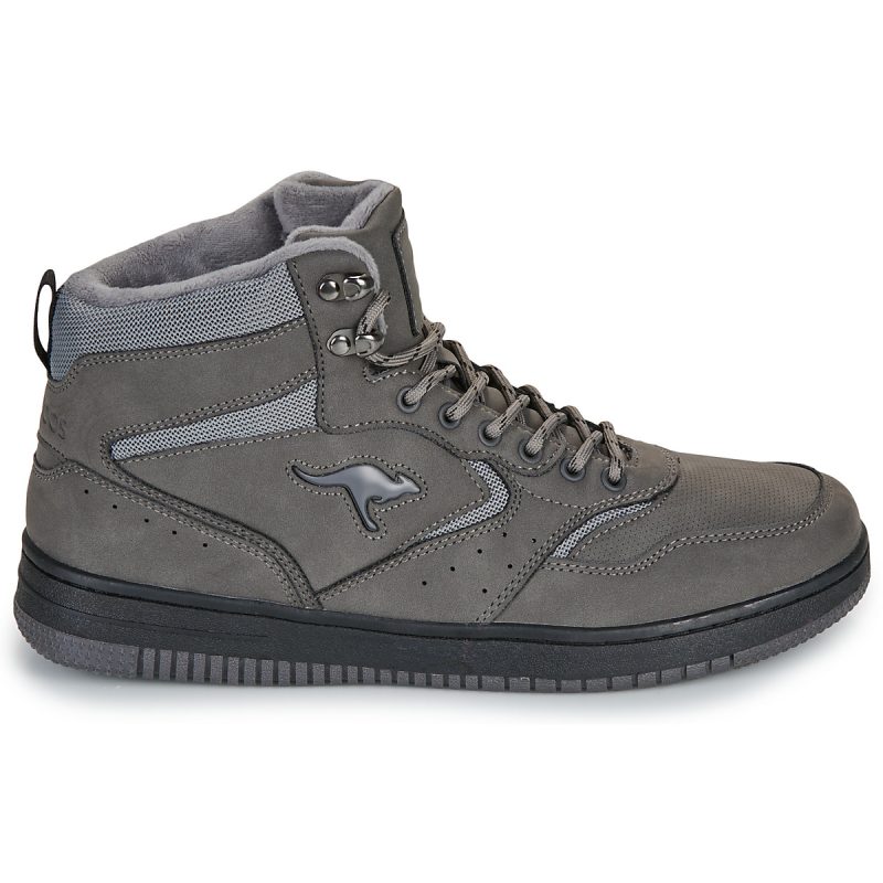 Kangaroos K-Watch Bliz Grey High-top Sneakers Men - 2