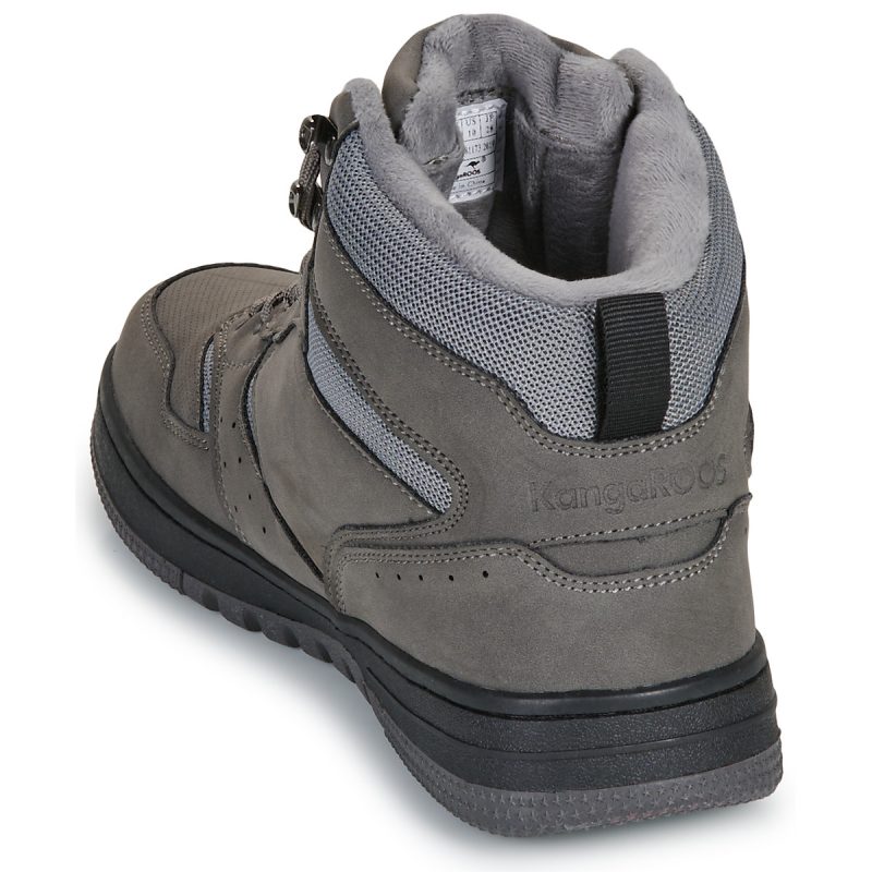 Kangaroos K-Watch Bliz Grey High-top Sneakers Men - 5