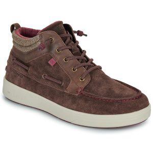 Sneakers alte uomo TBS  GEOMIDE  Marrone TBS 3666484350542