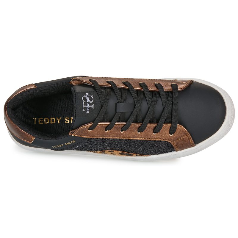 Teddy Smith 120255 Nero - Sneakers basse Donna - 6