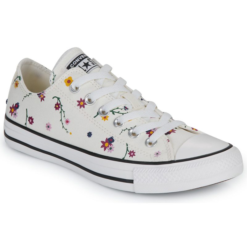 Converse  CHUCK TAYLOR ALL STAR FLORAL  Bianco -  Sneakers basse Donna - 1