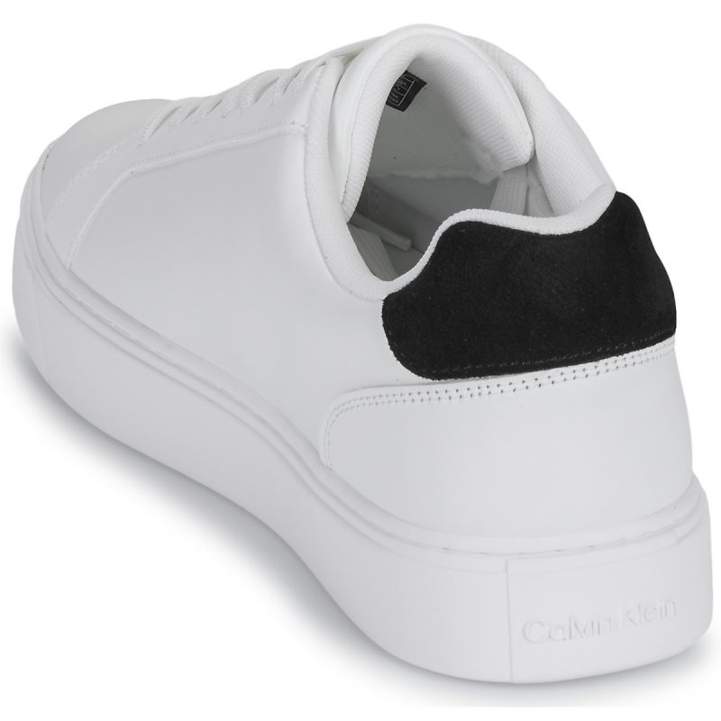 Calvin Klein Jeans CLASSIC CUPSOLE LACEUP LTH Bianco Sneakers Uomo - 5