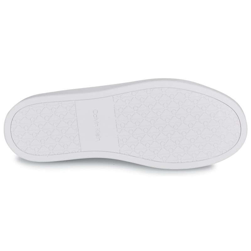 Calvin Klein Jeans CLASSIC CUPSOLE LACEUP LTH Bianco Sneakers Uomo - 7