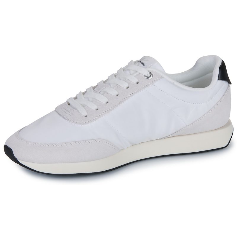 Calvin Klein Jeans RETRO RUNNER ESS MIX MAT Bianco Sneakers Uomo - 4