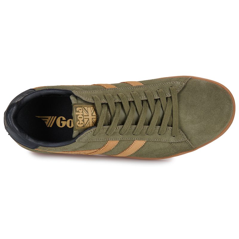 Gola EQUIPE II SUEDE Khaki Herren-Sneaker &ndash; 6