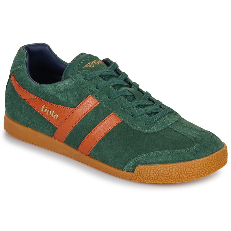 Gola HARRIER Kaki Baskets Homme - 1