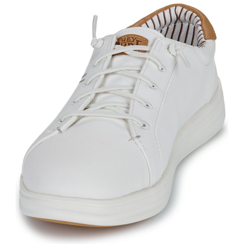 Zapatillas deportivas blancas para hombre HEYDUDE PAUL PRO CLASSIC - 3
