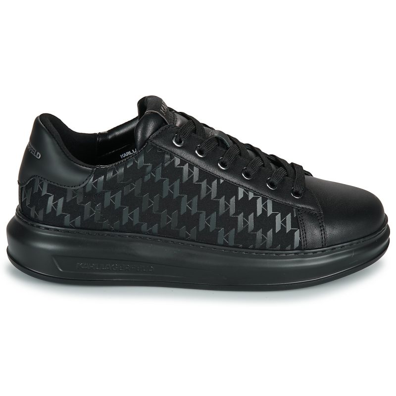 Karl Lagerfeld KAPRI Dualtone MG lo Lace Nero Sneakers Uomo - 2