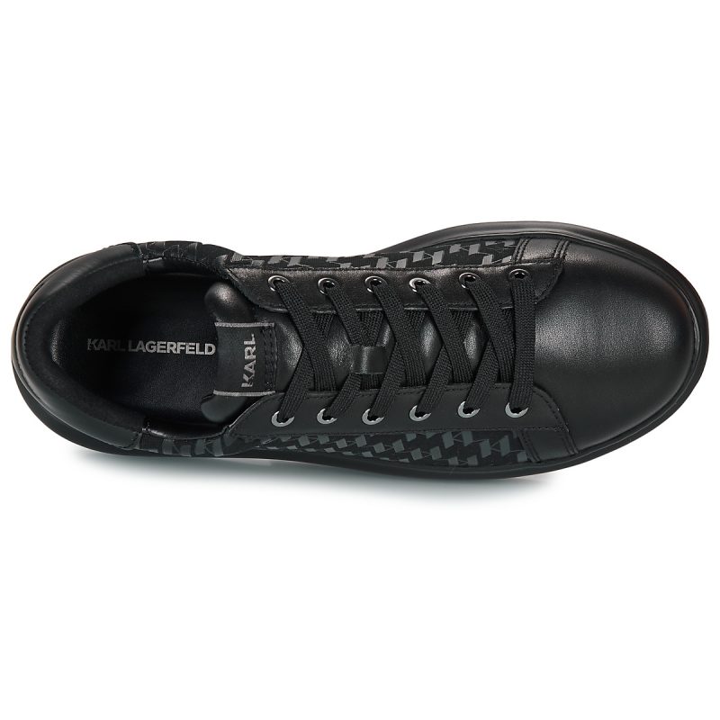 Karl Lagerfeld KAPRI Dualtone MG lo Lace Nero Sneakers Uomo - 6