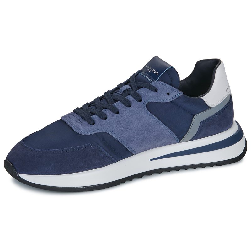Philippe Model  TROPEZ 2.1 LOW MAN  Blu -  Sneakers Uomo - 4