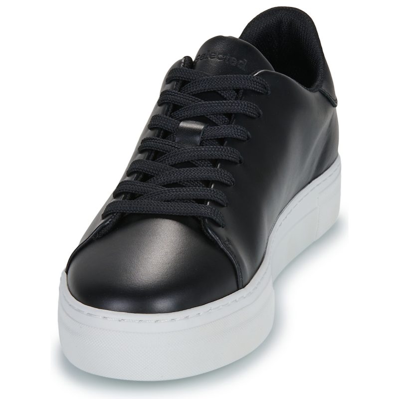 Selected  SLHDAVID CHUNKY LEATHER  Nero -  Sneakers Uomo - 3