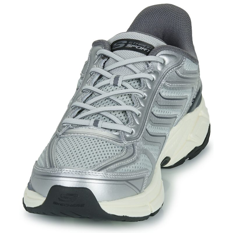 Skechers STAMINA SPORT SLIP-INS Argento Baskets Homme - 3