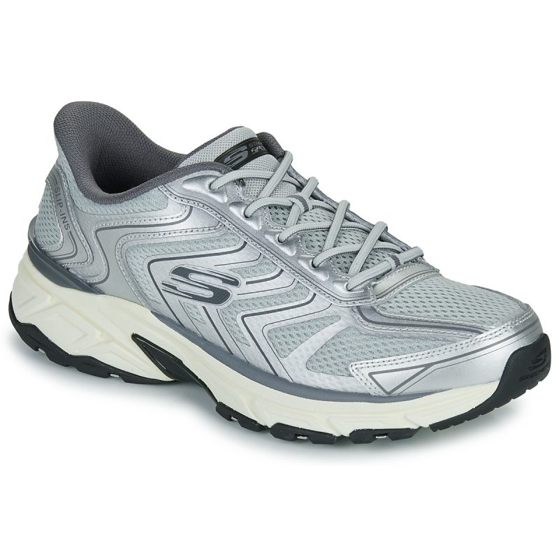 Skechers STAMINA SPORT SLIP-INS Argento Baskets Homme - 1