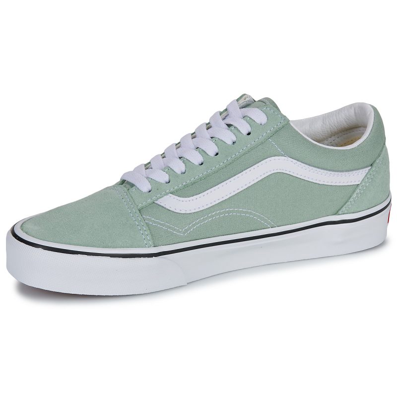 Vans Old Skool Herren-Sneaker, gr&uuml;n - Gr&ouml;&szlig;e 4
