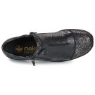 Rieker 58388-01 Black Women's Ankle Boots - 6