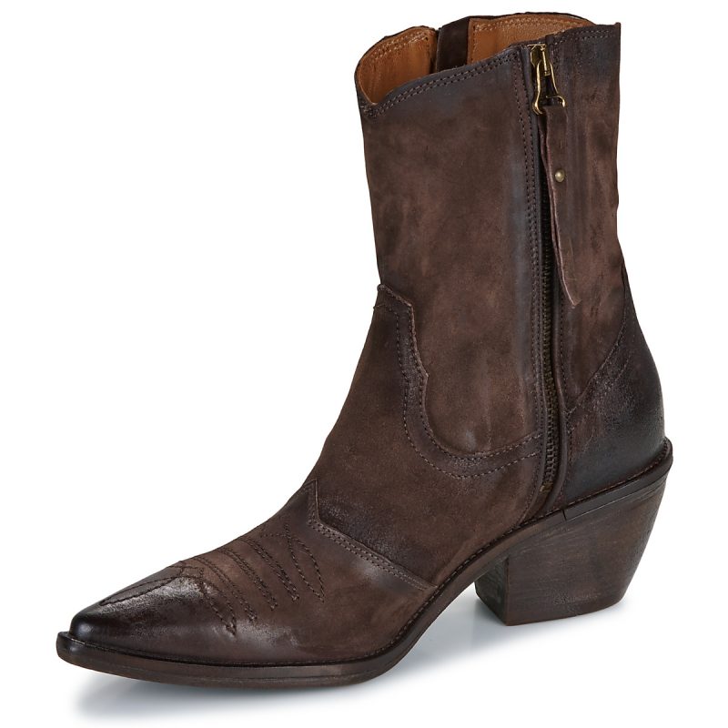 Airstep / A.S.98 COUNTRY ZIP Marrone Stivaletti Donna - 4