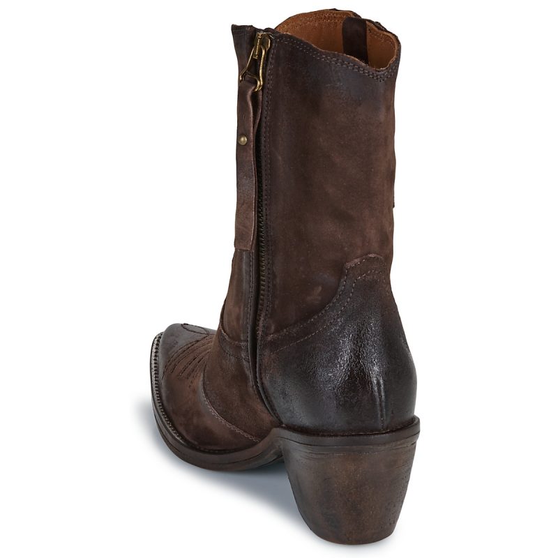 Airstep / A.S.98 COUNTRY ZIP Marrone Stivaletti Donna - 5
