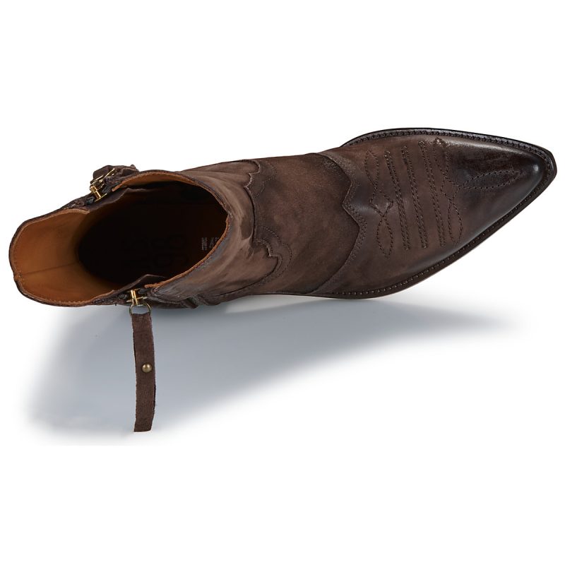 Airstep / A.S.98 COUNTRY ZIP Marrone Stivaletti Donna - 6