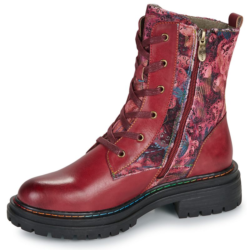 Laura Vita KANDYO Rot - Damen-Stiefel - 4