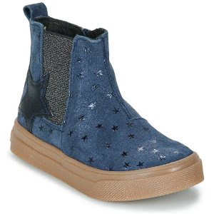 Stivaletti bambini ragazza Bopy  SATINE  Blu Bopy 3104330670500