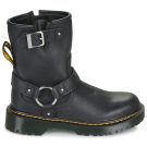 Dr. Martens Genaya Black Wyoming Nero Boots Bambino - 2