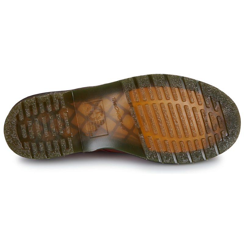 Dr. Martens 1460 Pascal 8-&Ouml;sen-Stiefel, rotbraun, gewalktes Nubukleder, RB Arancio Herren-Ankle-Boots - Gr&ouml;&szlig;e 7