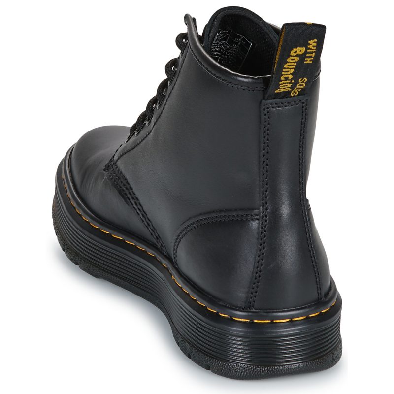 Dr. Martens  Brookline Chukka 6 Eye Boot Black Lusso  Nero Stivaletti Uomo - 5