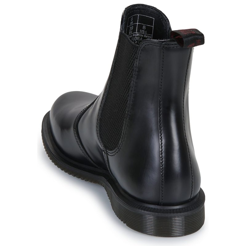 Dr. Martens Flora Boot Blk Smooth Nero - Stivaletti Uomo - 5