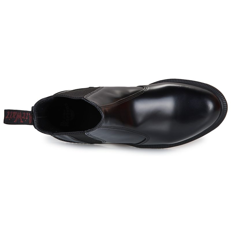 Dr. Martens Flora Boot Blk Smooth Nero - Stivaletti Uomo - 6