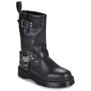 Stivali    Anistone Hi Pull On Boot Black Wanama  Nero