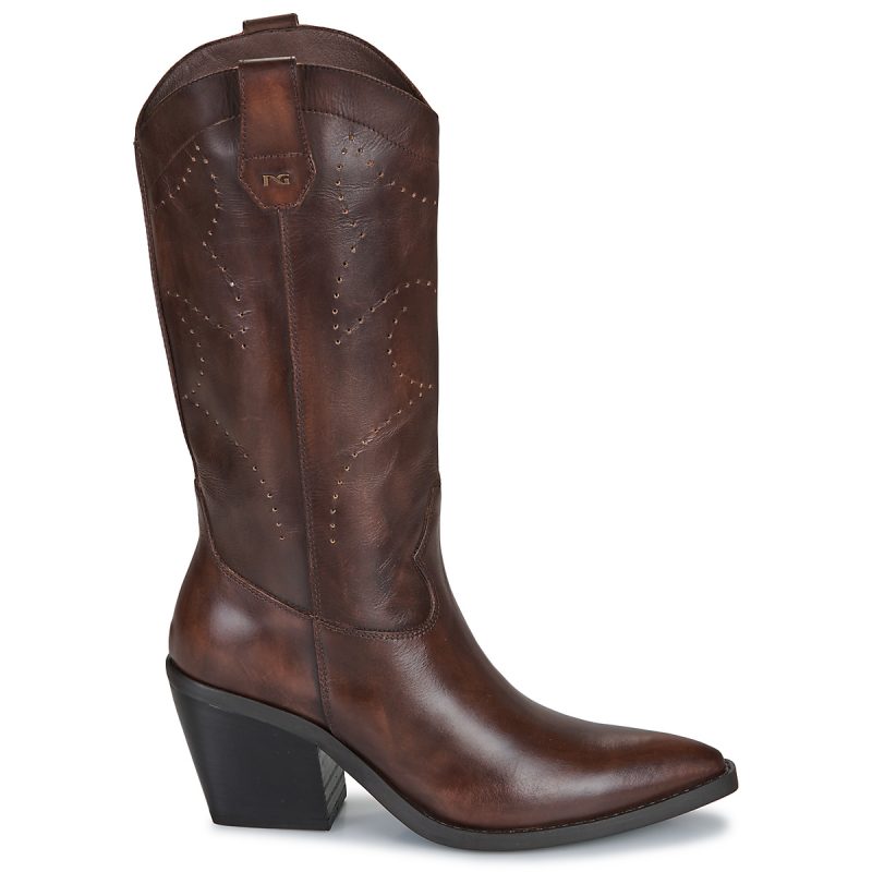 NeroGiardini I513921D-412 Marrone Stivali con tacco Donna - 2