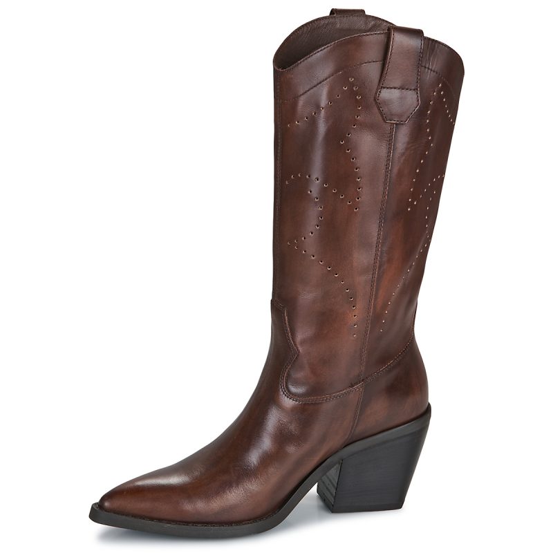NeroGiardini I513921D-412 Marrone Stivali con tacco Donna - 4