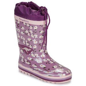 Stivali bambini ragazza Kangaroos  K-Rain  Viola Kangaroos 4099758763202