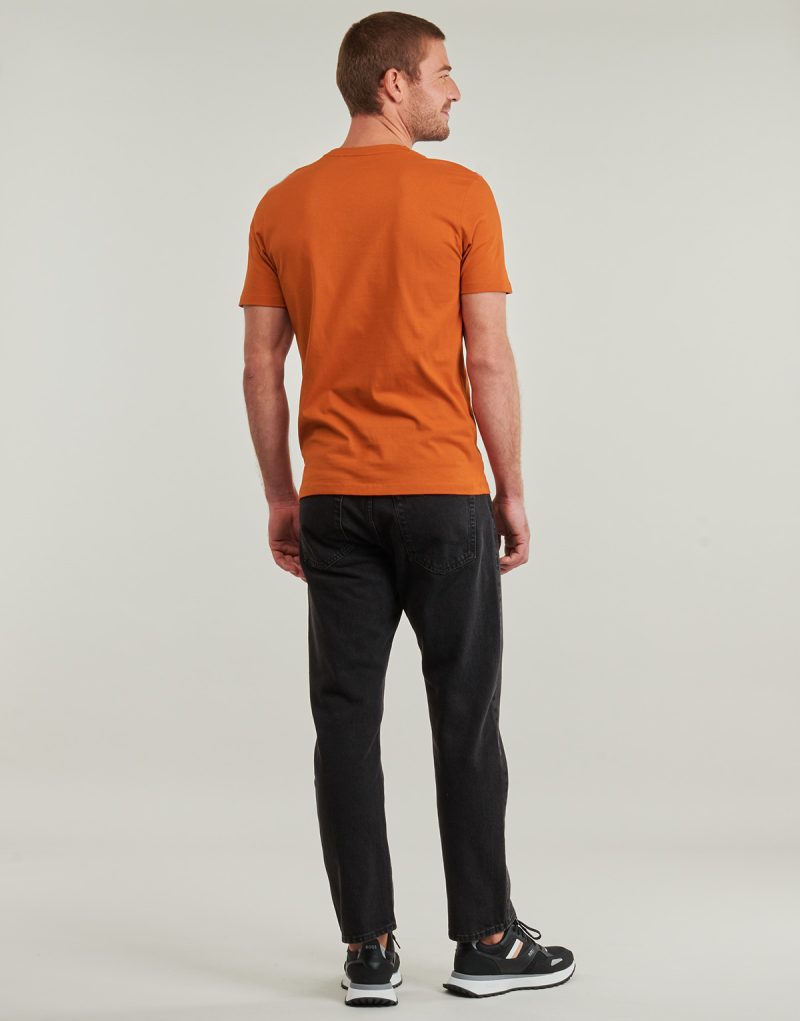 T-shirt  BOSS  Tales  Arancio -  T-shirt maniche corte Uomo - 4