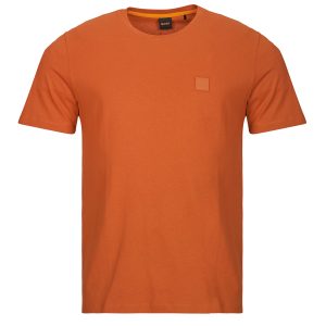 T-shirt uomo BOSS  Tales  Arancio BOSS 4063546983967