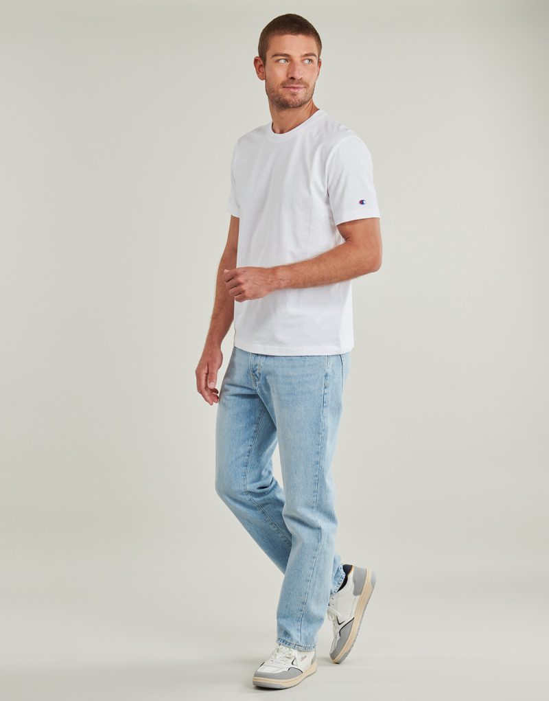 T-shirt Champion SS TEE Bianco T-shirt maniche corte Uomo - 3