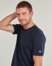 T-shirt Champion SS TEE Blu T-shirt maniche corte Uomo - 5