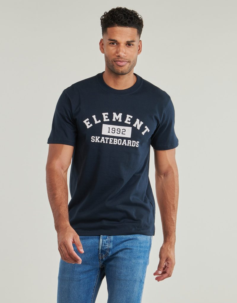 T-shirt Element HOME TEAM SS Bleu T-shirt &agrave; manches courtes Homme - 2