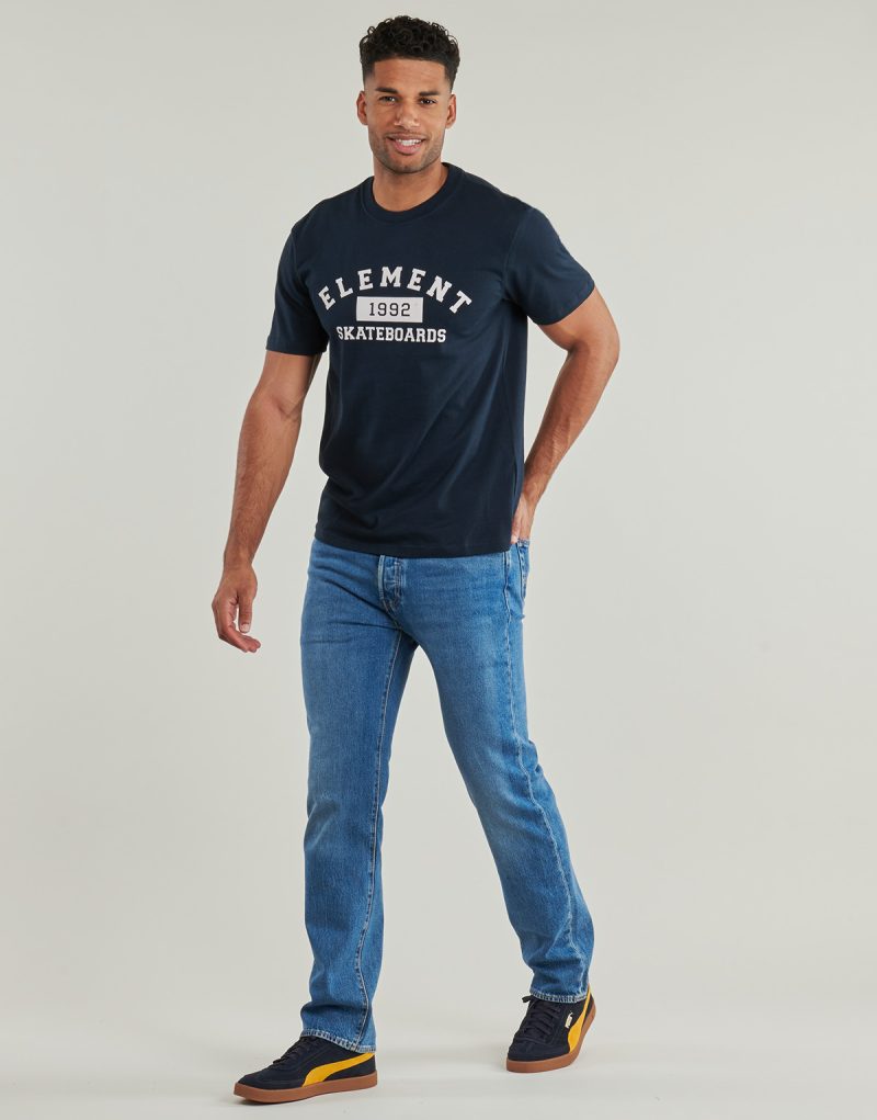 T-shirt Element HOME TEAM SS Bleu T-shirt &agrave; manches courtes Homme - 3