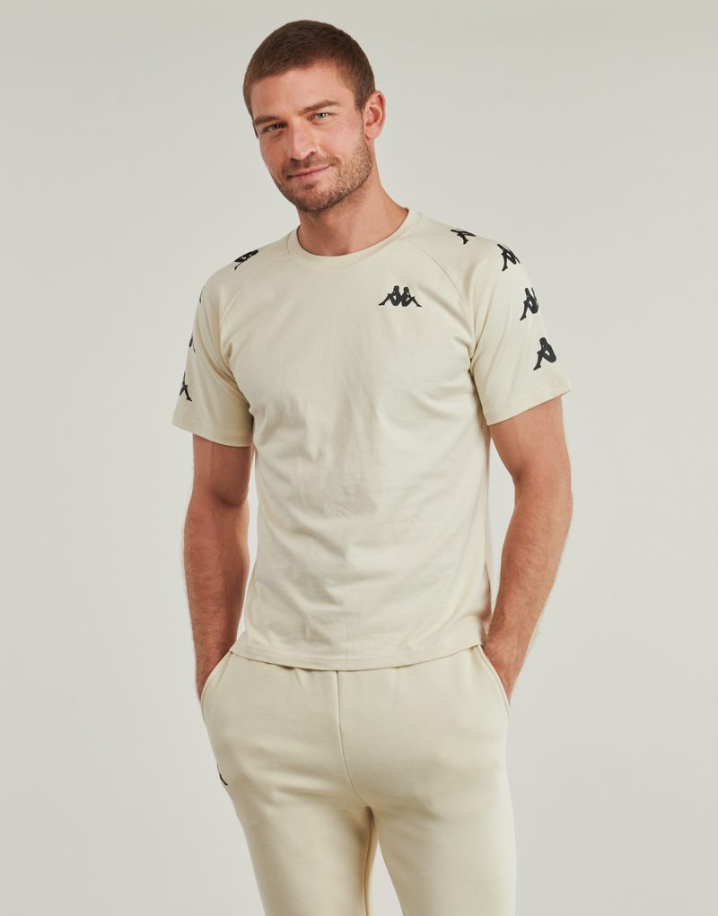 T-shirt Kappa GONNI Beige T-shirt maniche corte Uomo - 2