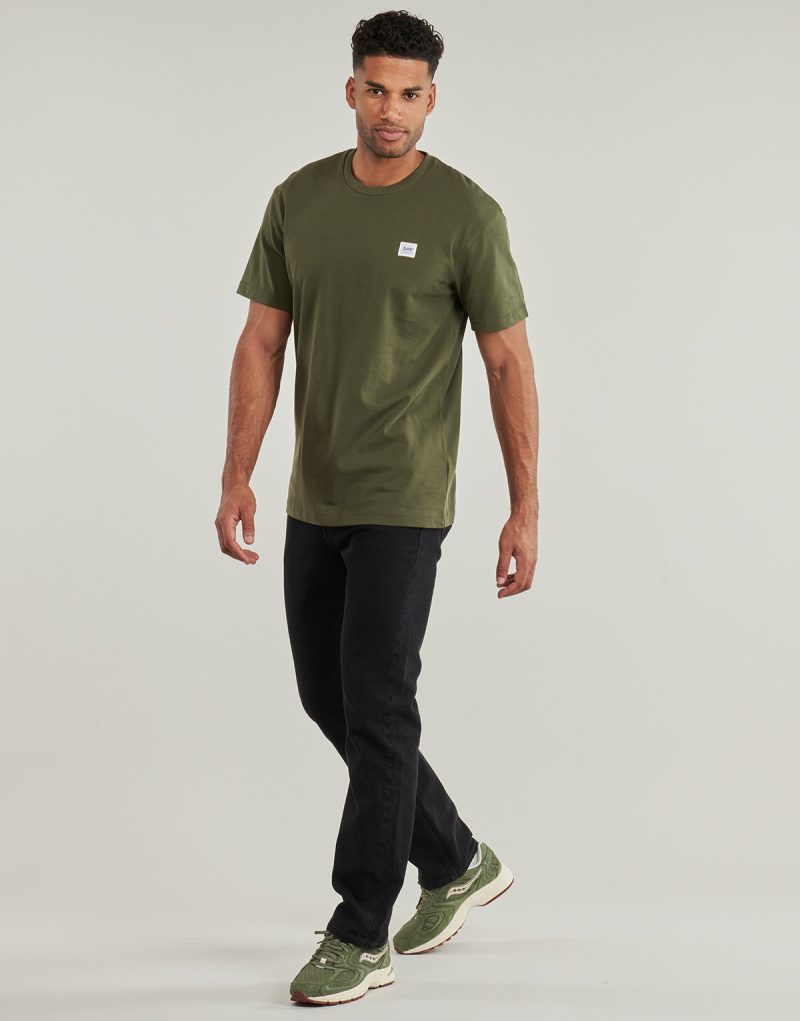 T-Shirt Lee WW TEE Khaki T-Shirt Kurzarm Herren - 3