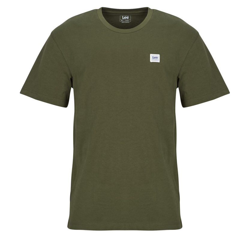 T-Shirt Lee WW TEE Khaki T-Shirt Kurzarm Herren - 1